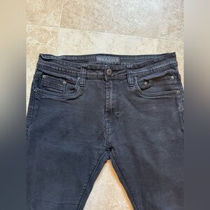 NWOT Free Planet Men's Dark Black Slim Jeans - Five Pocket Style